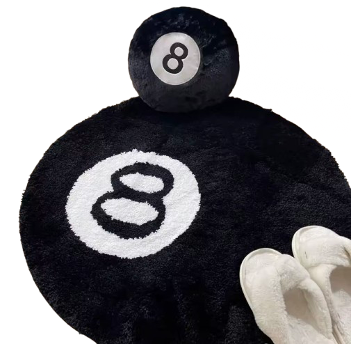 8 Ball Bundle (1 Plushie) (1 Rug)