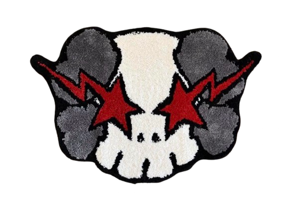 “Kaws” Hand tufted Rug 32x20in